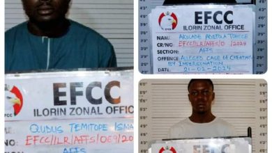 Photo of Court Jails Three Internet Fraudsters in Ilorin